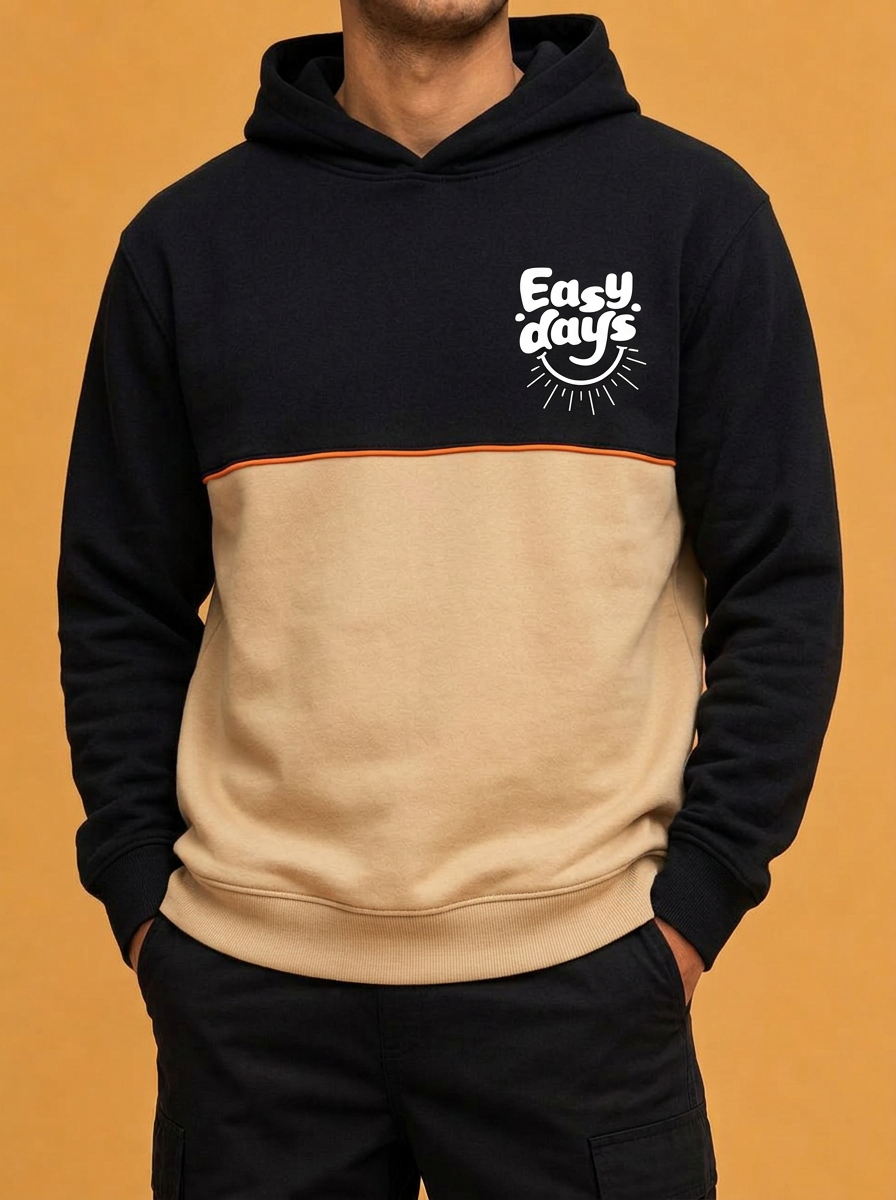Colorblock Street Hoodie — Easy Days Collection V1