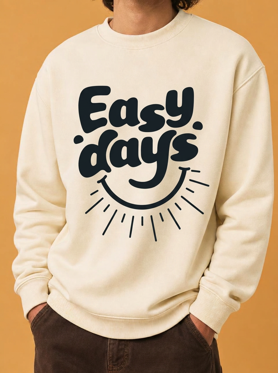 Crewneck Sweatshirt — Easy Days Collection V1