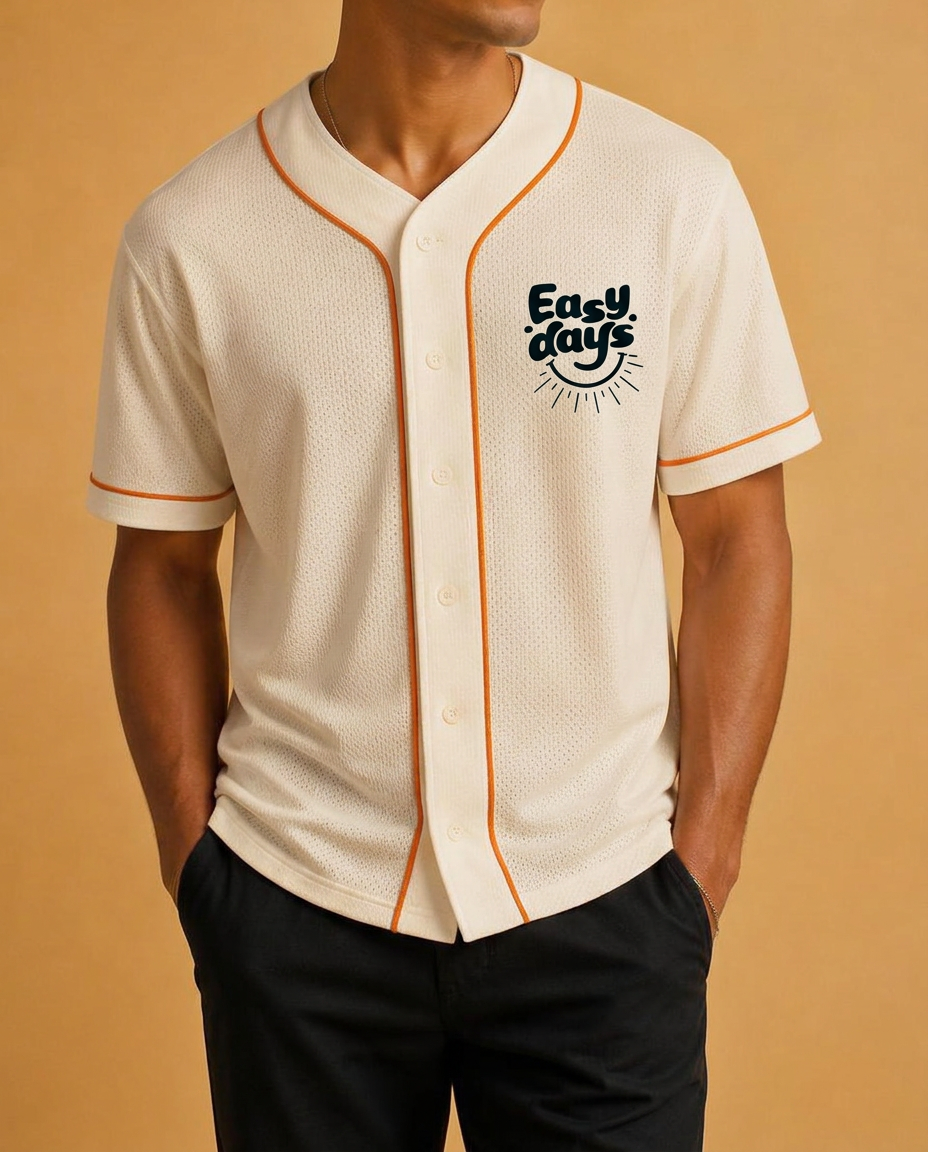 Ringer Baseball Jersey — Easy Days Collection V1