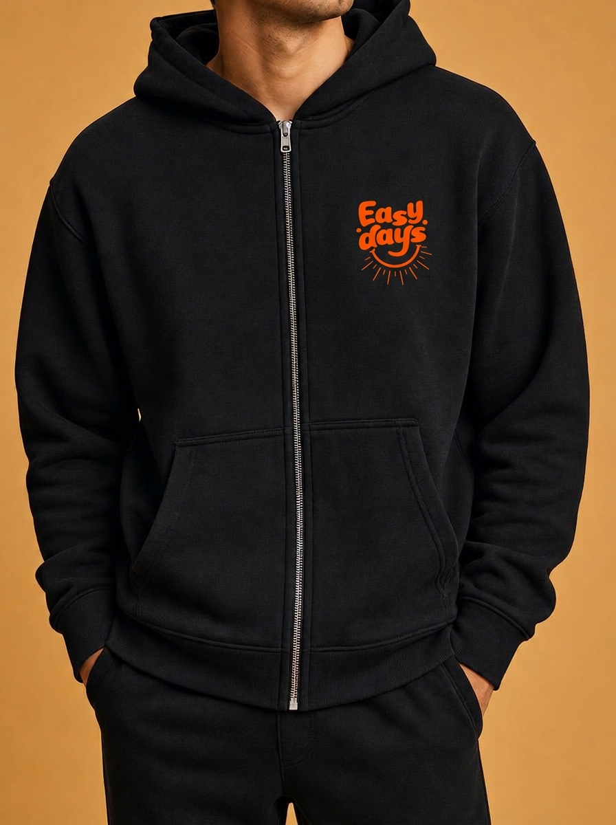 Zip-Up Hoodie — Easy Days Collection V1