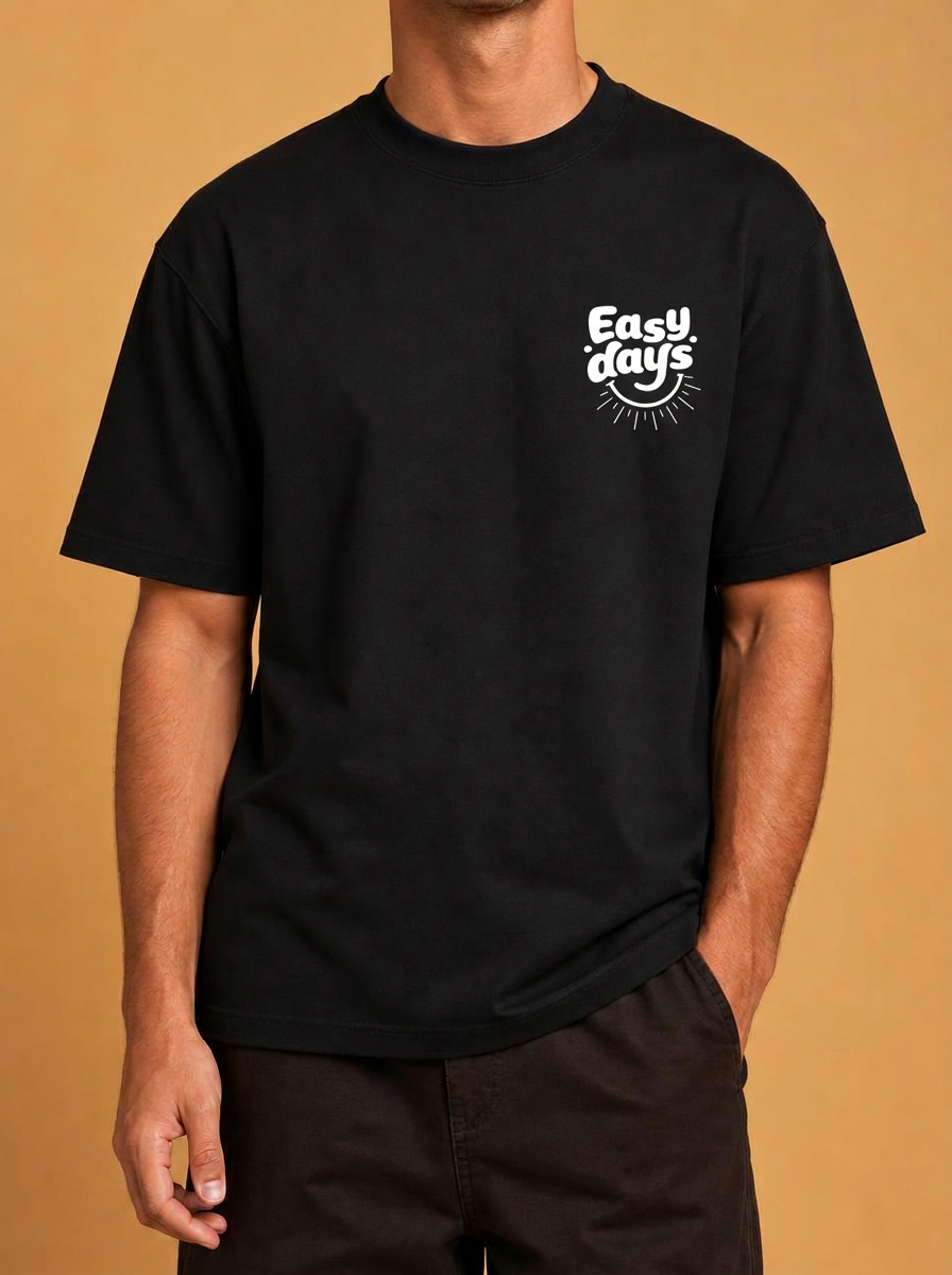 Left-Chest Classic Tee — Easy Days Collection V1